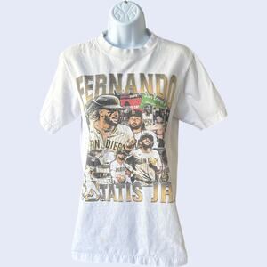 Fernando Tatis Jr. San Diego Padres Graphic T-Shirt Small White MLB Baseball